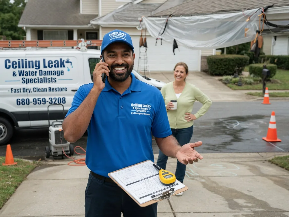 Ceiling Leak Cleanup Hertford, NC FAQs
